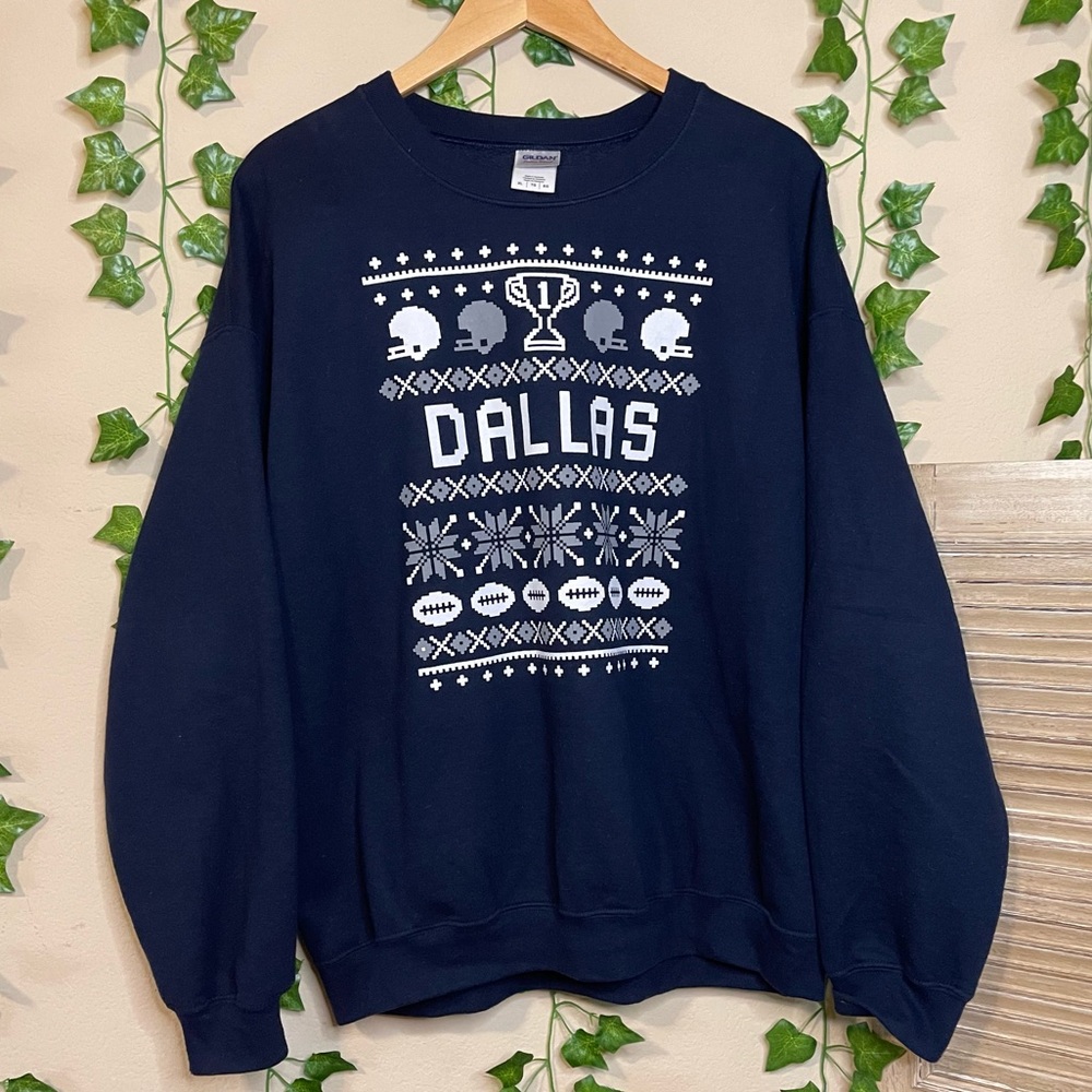 Dallas Cowboy’s Holiday Crewneck